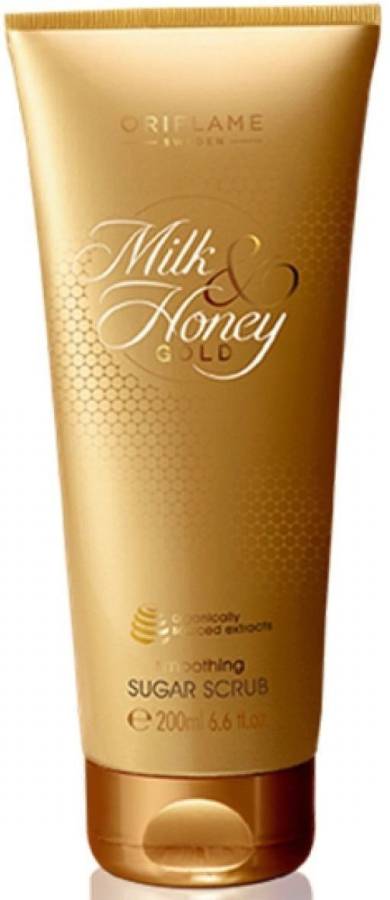 Oriflame Milk and Honey Gold Smoothing Suger Scrub, 200g Scrub Price in India