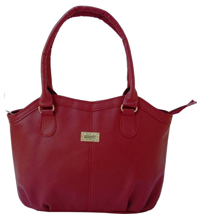 Women Maroon Shoulder Bag - Extra Spacious Price in India