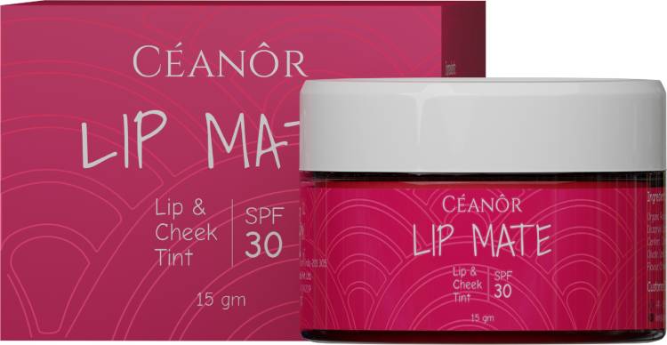 Ceanor LIP MATE | LIP & CHEEK TINT | SPF30 Lip Stain Price in India