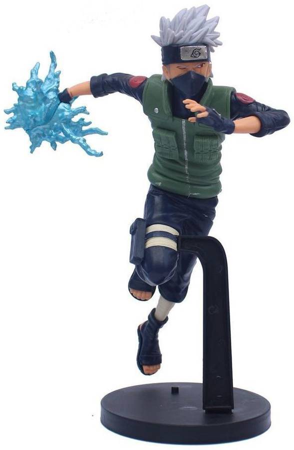WHITE POPCORN Naruto Anime Kakashi Hatake Action Figure