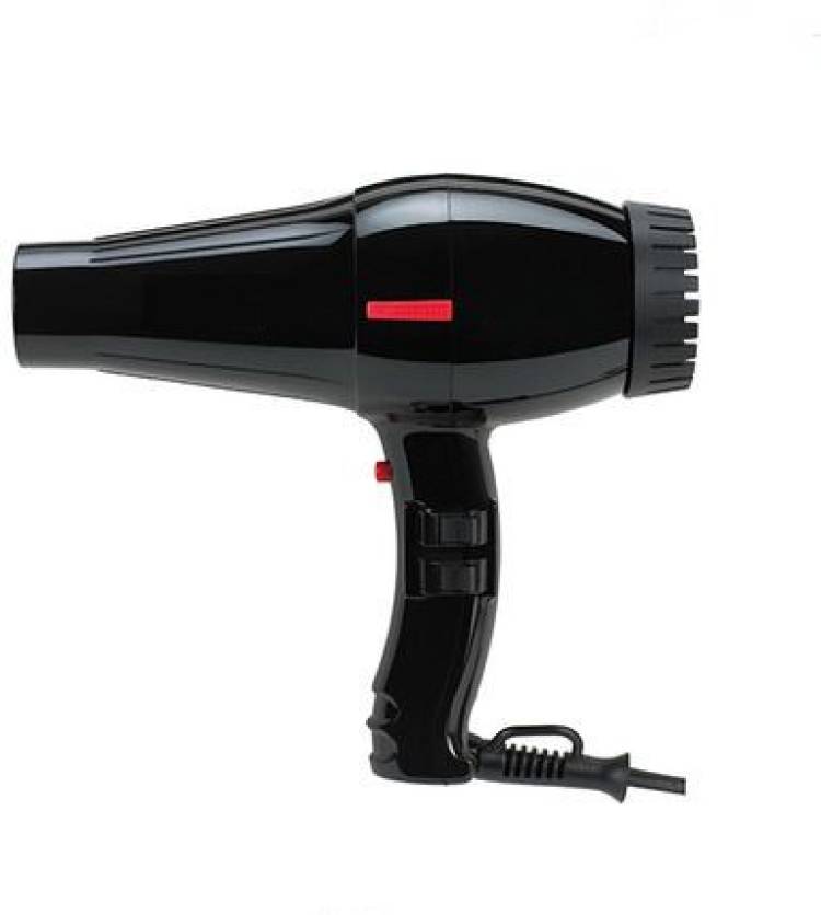 pritam global traders Hair dresser Professional salon high Jet speed 3000 watt high speed hot and cold hair dryer for men and women 3000-watt heavy-duty black color best hair dryer with heating protection, Hair Dryer Price in India