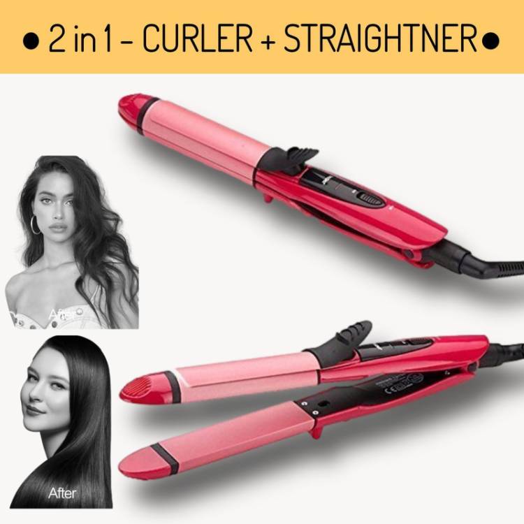 Azania Nova NHC 2009 2 in 1 Hair Straightener and Curler