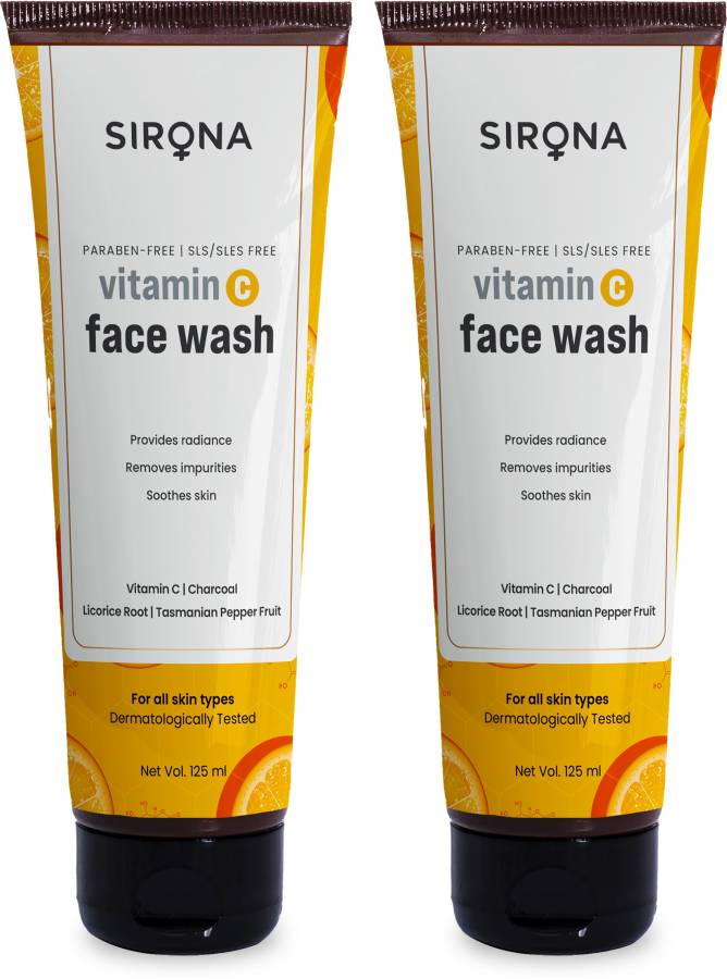 SIRONA Vitamin C  for Radiance, Removes Impurities & Soothes Skin Face Wash Price in India