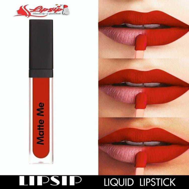 cute n wild LIPSIP RED Matte and Lipgloss Lipstick 1p Price in India