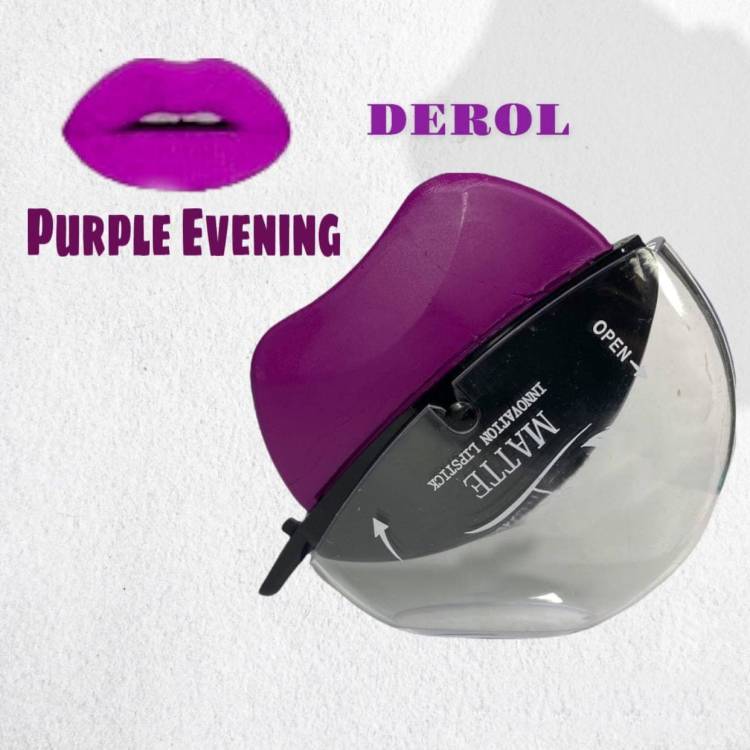 Derol Lip Shape Lipstick Apple Design Matte Lipstick Price in India