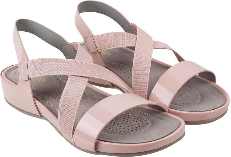 Women Pink Flats Sandal Price in India