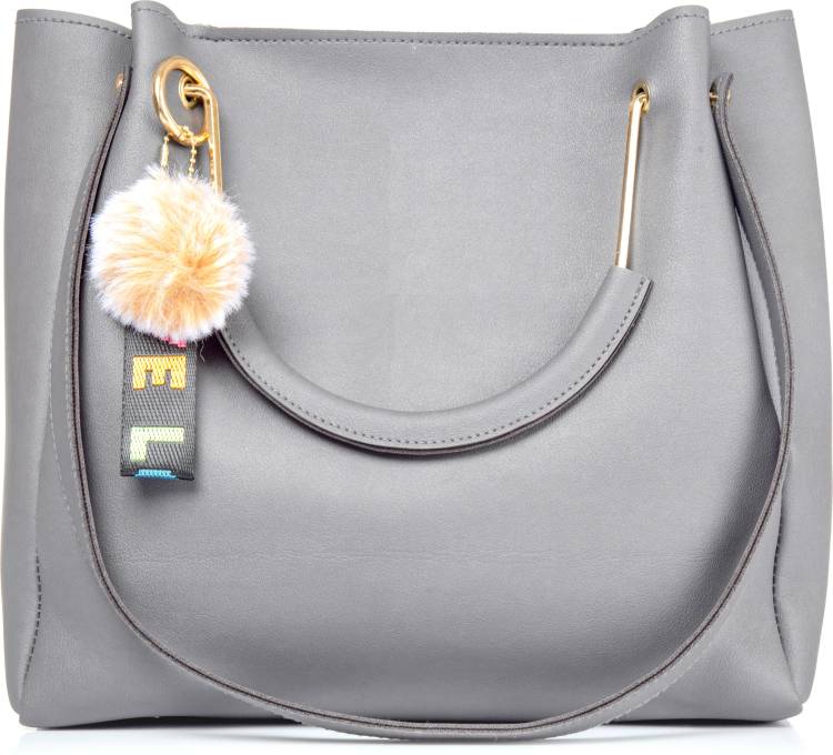 Women Grey Shoulder Bag Price in India