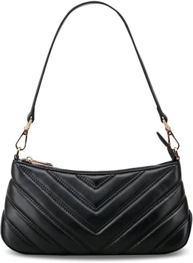 Women Black Shoulder Bag Price in India