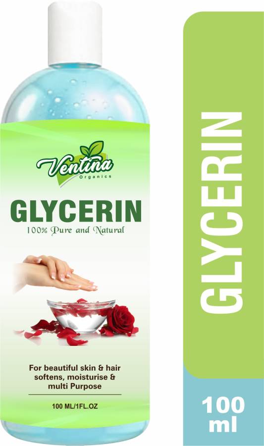 Ventina Organics 100% Pure Glycerine- To Soften & Moisturize Skin And Multipurpose- Premium Grade Price in India