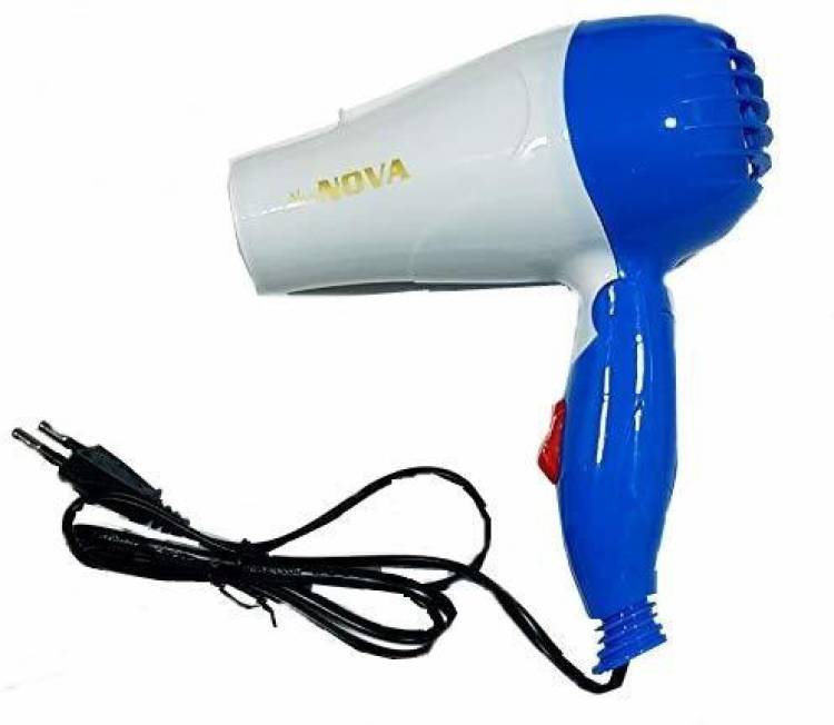 hirdesh NOVA Hair Dryer Men and Women 1000W Foldable Hair Dryer With 2x Heat Mode Hair Dryer Price in India