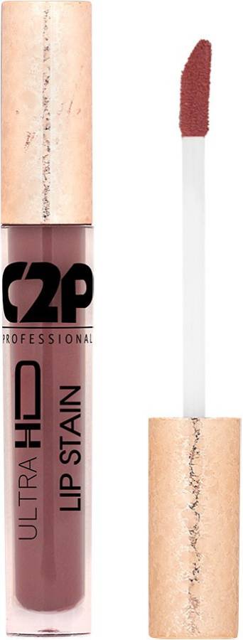 C2P Professional Makeup Lip Stain - Choc O' Treat 07, Liquid Lipstick Lip Stain Price in India