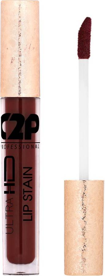 C2P Professional Makeup Lip Stain - The Dark Angels 17, Liquid Lipstick Lip Stain Price in India