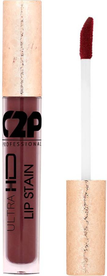 C2P Professional Makeup Lip Stain - Zambezi 31, Liquid Lipstick Lip Stain Price in India