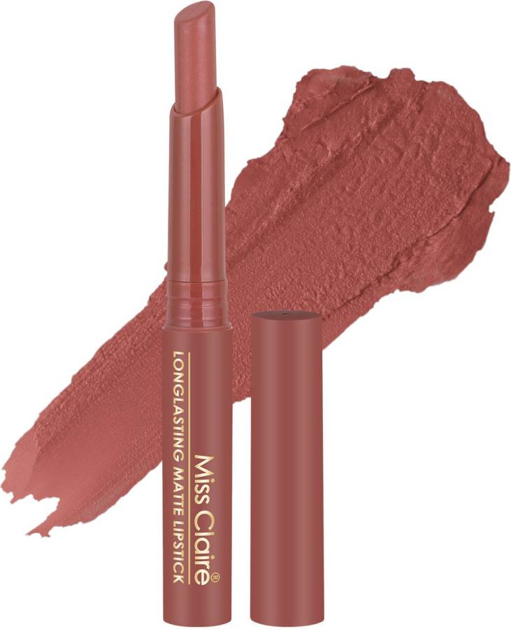 Miss Claire Long Lasting Matte Lipstick - Peach Blush 35 Price in India