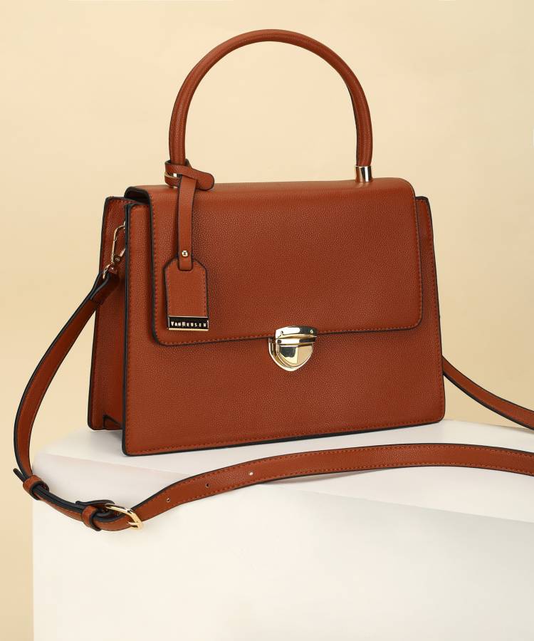 Women Brown Hand-held Bag Price in India