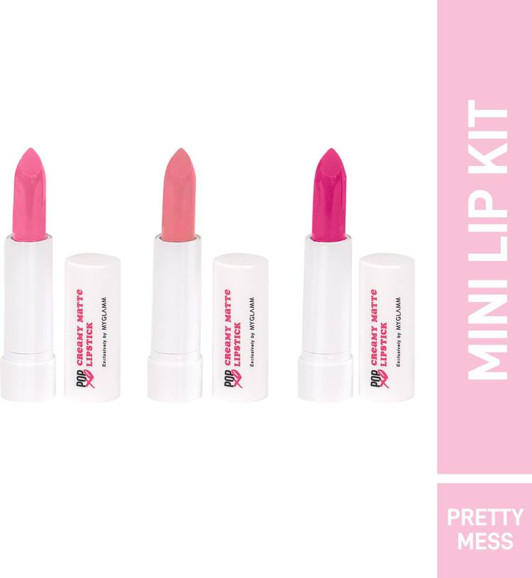 MyGlamm Lipstick Kit POPxo Makeup Collection -Mini Lip Kit Price in India