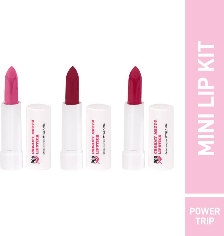 MyGlamm Lipstick Kit POPxo Makeup Collection -Mini Lip Kit Price in India