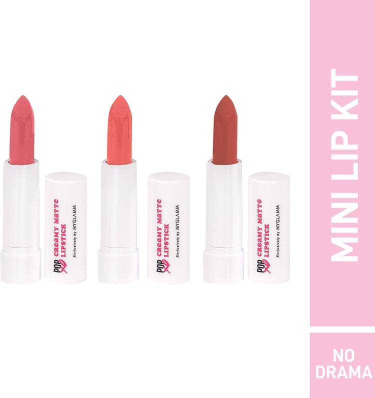 MyGlamm Lipstick Kit POPxo Makeup Collection -Mini Lip Kit Price in India