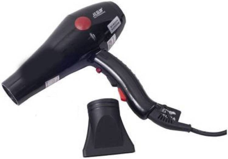 UKRAINEZ Dryer P-22 Professional Use, Strong Air Flow for Quick Drying – Cool Shot Button – 2 Heat and 2 Speed Function, 1 Detachable Nozzles Hair Dryer (2000 W, Black) Hair dryer for Women & Men Hair Dryer Price in India