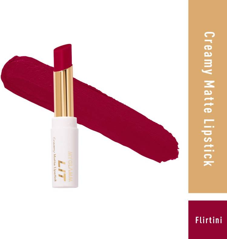 MyGlamm LIT Creamy Matte Lipstick Price in India