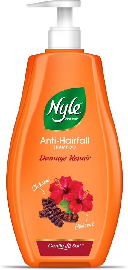 Nyle Naturals Damage Repair Shampoo, With Goodness Of Shikakai And Hibiscus, 800ml Price in India