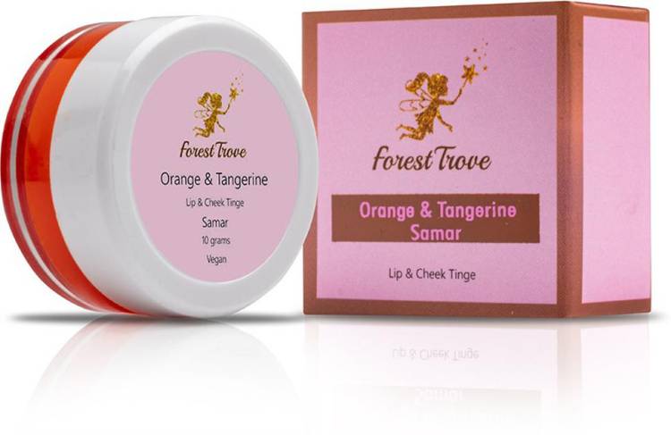 FOREST TROVE VEGAN LIP & CHEEK TINT BALM - ORANGE & TANGERINE - SAMAR Lip Stain Price in India