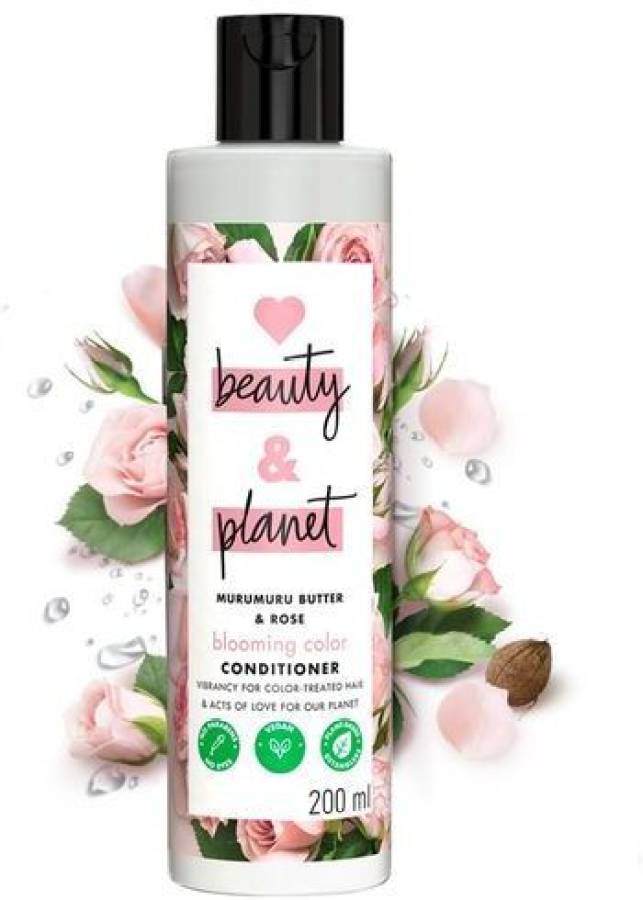 Love Beauty & Planet Murumuru Butter and Rose Paraben Free Blooming Colour Conditione Price in India