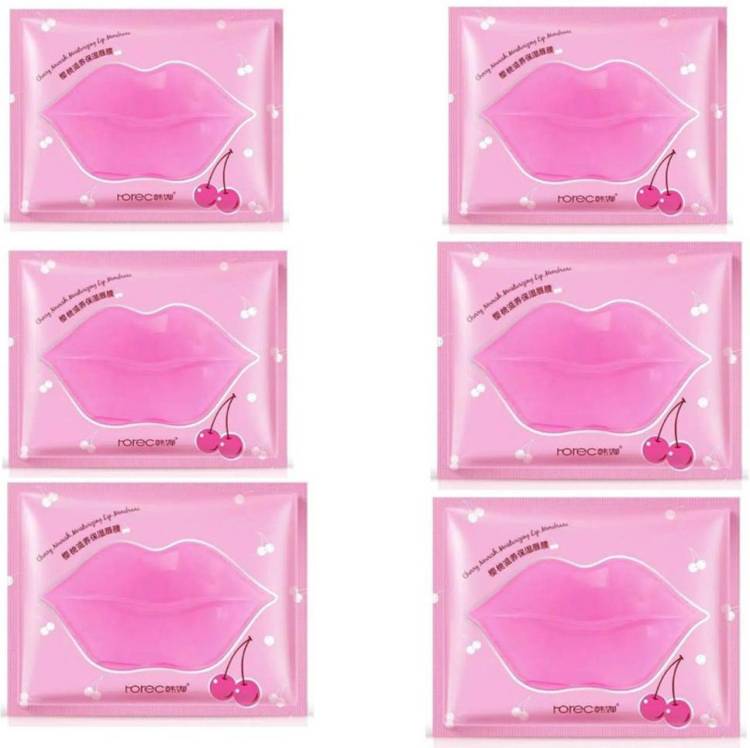 rorec LIP Toning And Smoothening LIP CARE MASK PACK OF 6 Price in India