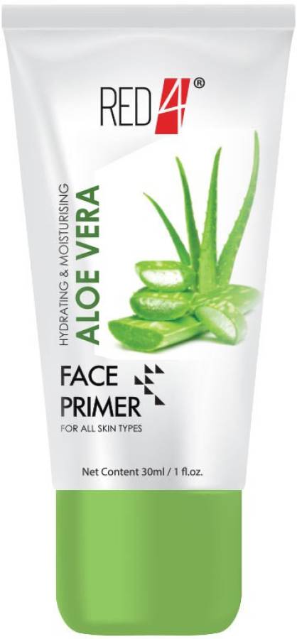 RED4 Aloe Vera Face Primer Hydrating & Moisturizing Your Face For All skin Type Primer  - 30 ml Price in India