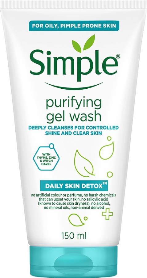 Simple Daily Skin Detox Purifying Facial Wash Face Wash Price in India