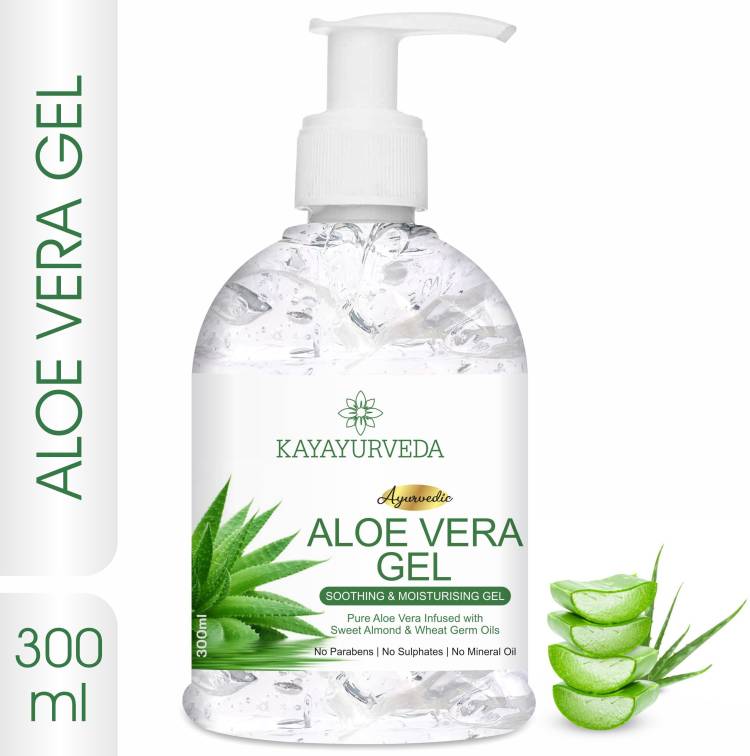 KAYAYURVEDA 100% Pure Aloe Vera Gel - Repairing & Soothing for Face, Body & Hair  Price in India, Full Specifications & Offers 