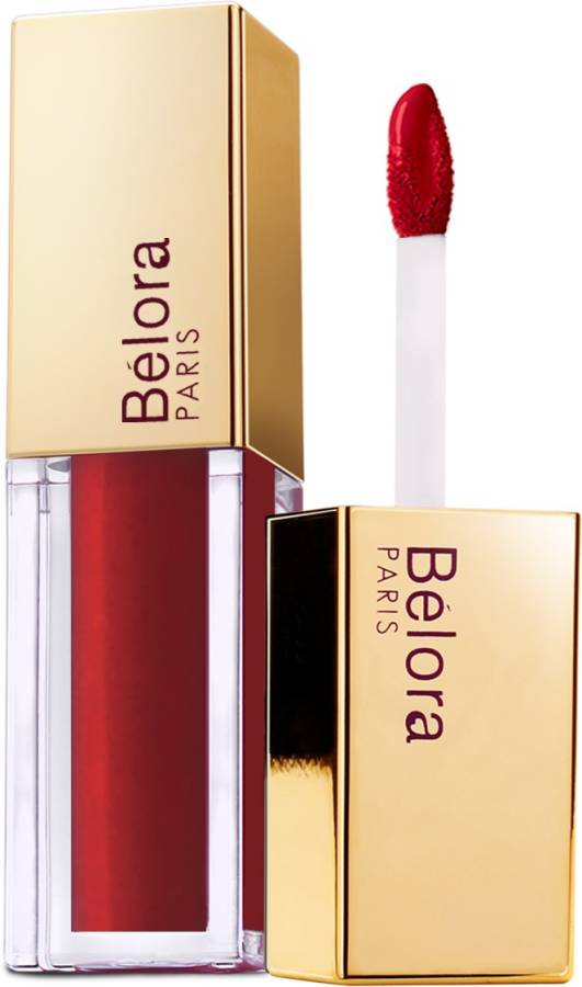 Belora Paris Leave No Evidence Liquid Matte Lipstick - 10 Ruby Crush Price in India