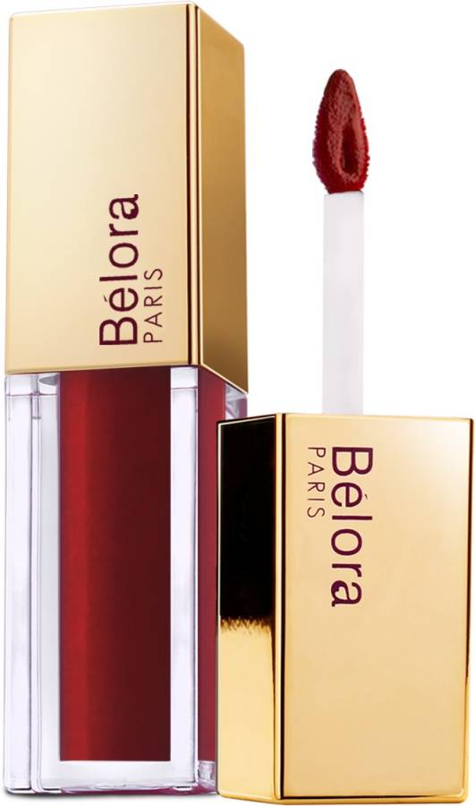 Belora Paris Leave No Evidence Liquid Matte Lipstick - 12 Rusty Nut Price in India