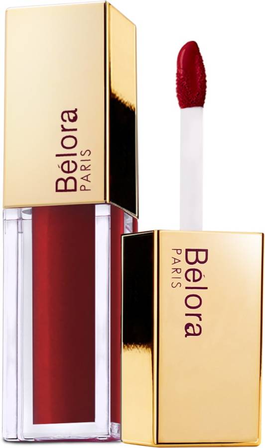 Belora Paris Leave No Evidence Liquid Matte Lipstick - 23 French Red Price in India