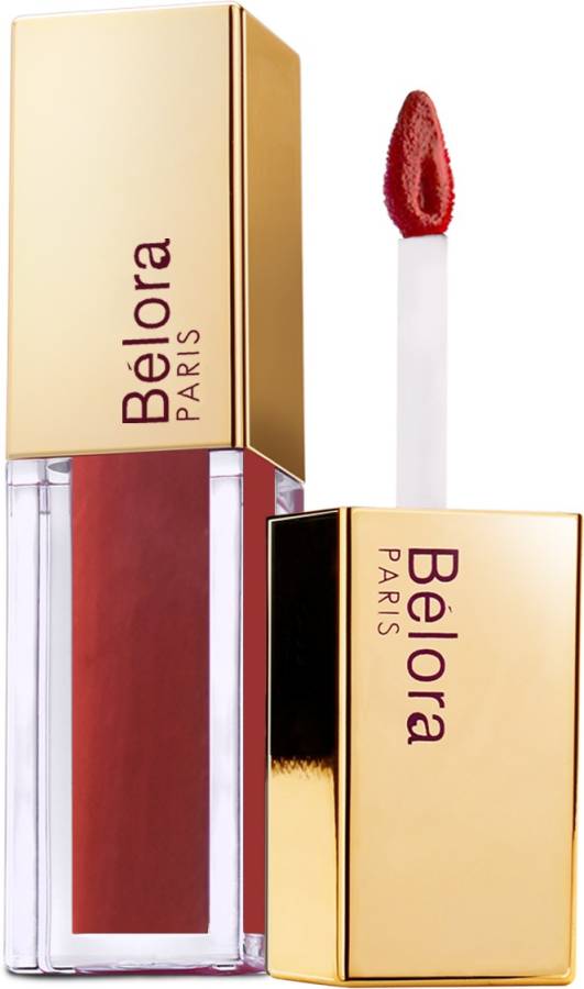Belora Paris Leave No Evidence Liquid Matte Lipstick - 21 Rusty Orange Price in India