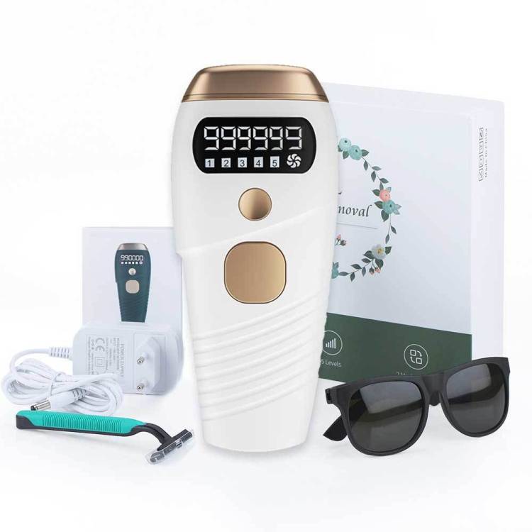 Trim Ultrafast IPL Hair Removal System + SmoothSkin Bare Equipment 999999 Flashes Painless Permanent Laser Hair Removal For Armpits/Legs/Arms/Face/Bikini Line Remover Use in Home Travel Device Corded Epilator Price in India