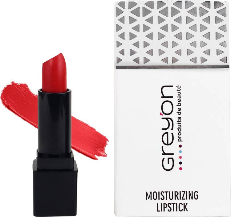 Greyon Moisturizing Cornell Red Lipstick 602 Price in India