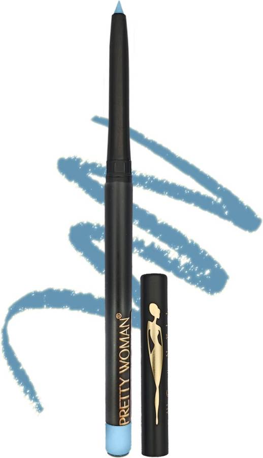 PRETTY WOMEN Color Magic Smudgeproof Retractable Kohl Blue Kajal Royal Blue Shade 01, Price in India