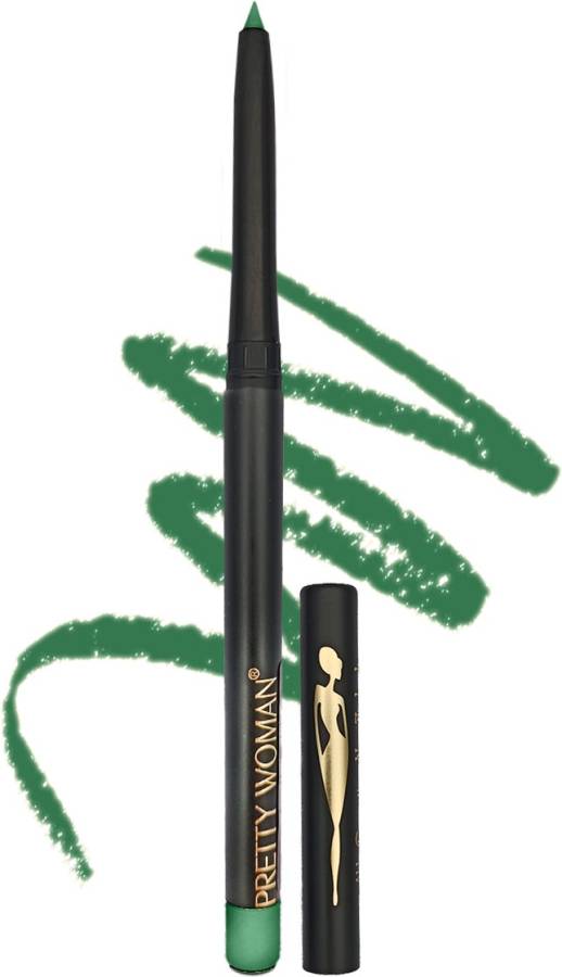 PRETTY WOMEN Color Magic Smudgeproof Retractable Kohl Green Kajal Forest Green Shade 05, PACK OF 1 Price in India