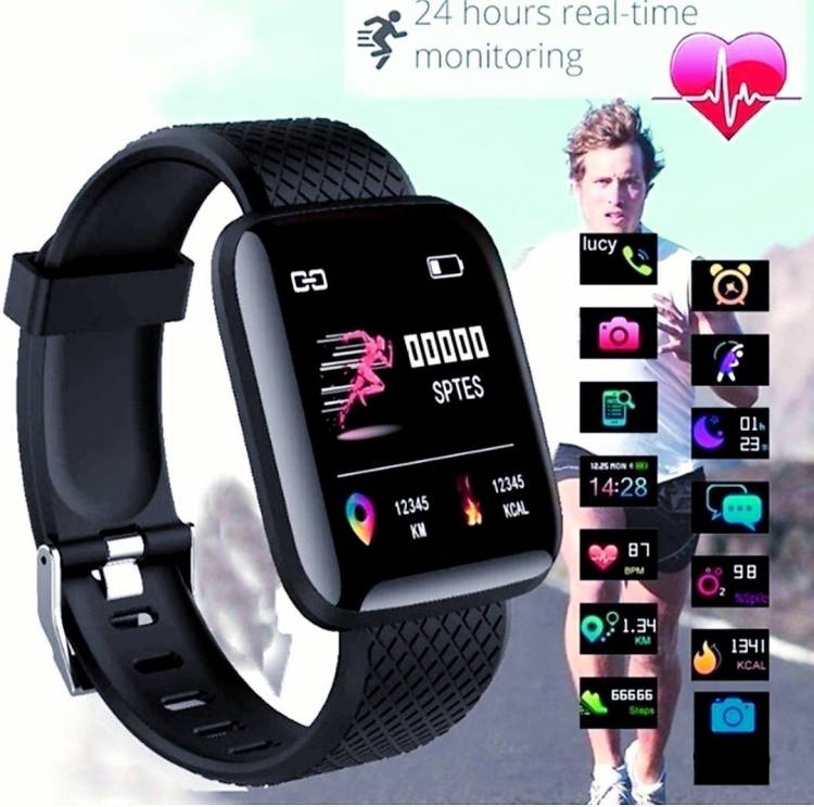 Bymaya Latest Id116 Activity tracker smartwatch Smartwatch Price in India