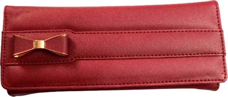 Casual, Formal, Party Maroon  Clutch Price in India