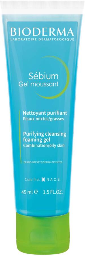 Bioderma Sebium Face And Body Wash Moussant Purifying Cleansing Gel Face Wash Price in India