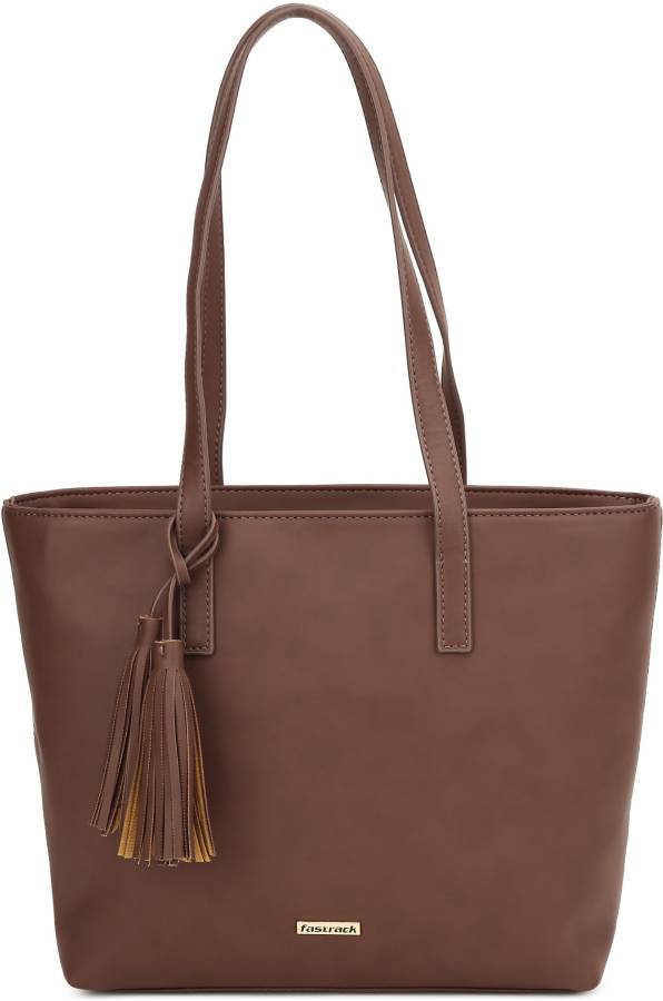 Women Brown Shoulder Bag - Regular Size Price in India