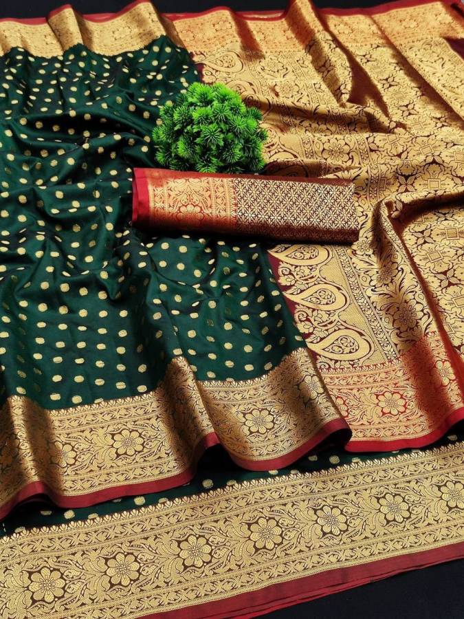 Woven Banarasi Art Silk Saree Price in India