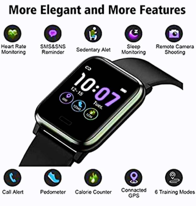Shree Sangarah ID116 Plus Smart Band Fitness Tracker Smartwatch Price in India