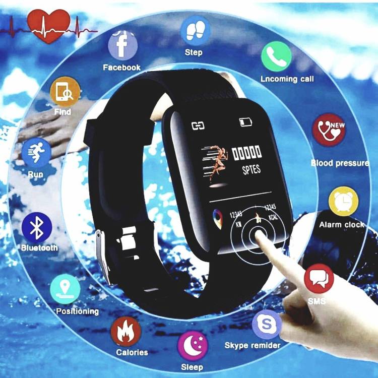 Malhotra enterprises IDS116 SMART BRACELET WATCH IT SUPPORTS ONLY NOTIFICATION Smartwatch Price in India