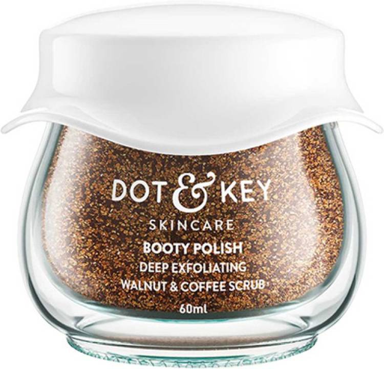 Dot & Key Booty Polish Deep Exfoliating Walnut & Coffee  Scrub Price in India