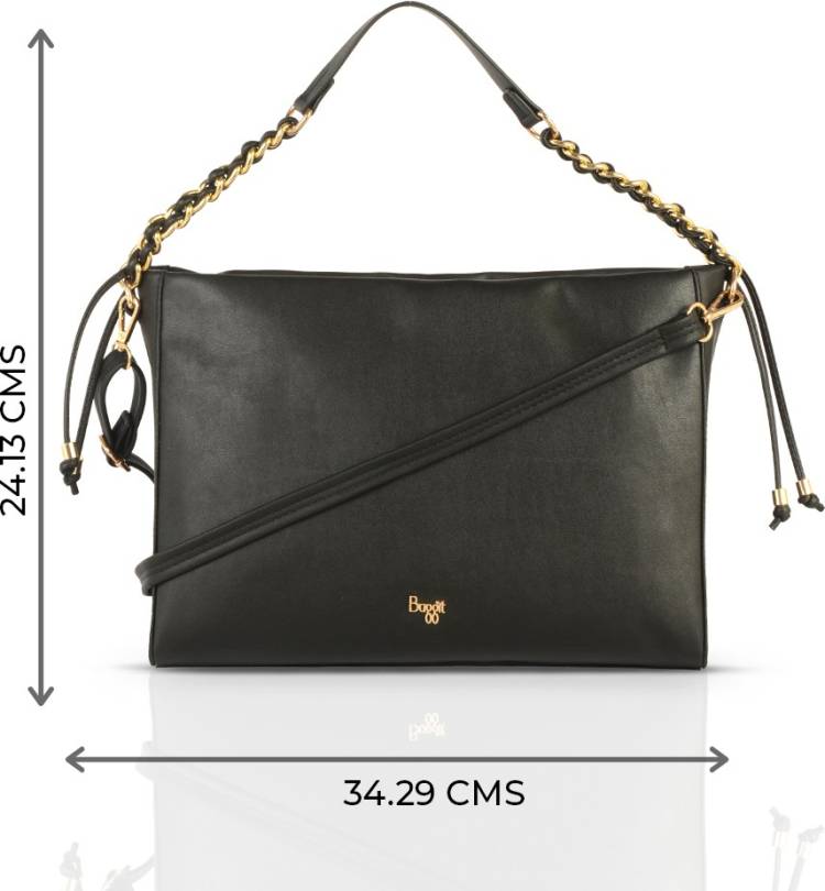 Women Black Shoulder Bag Price in India