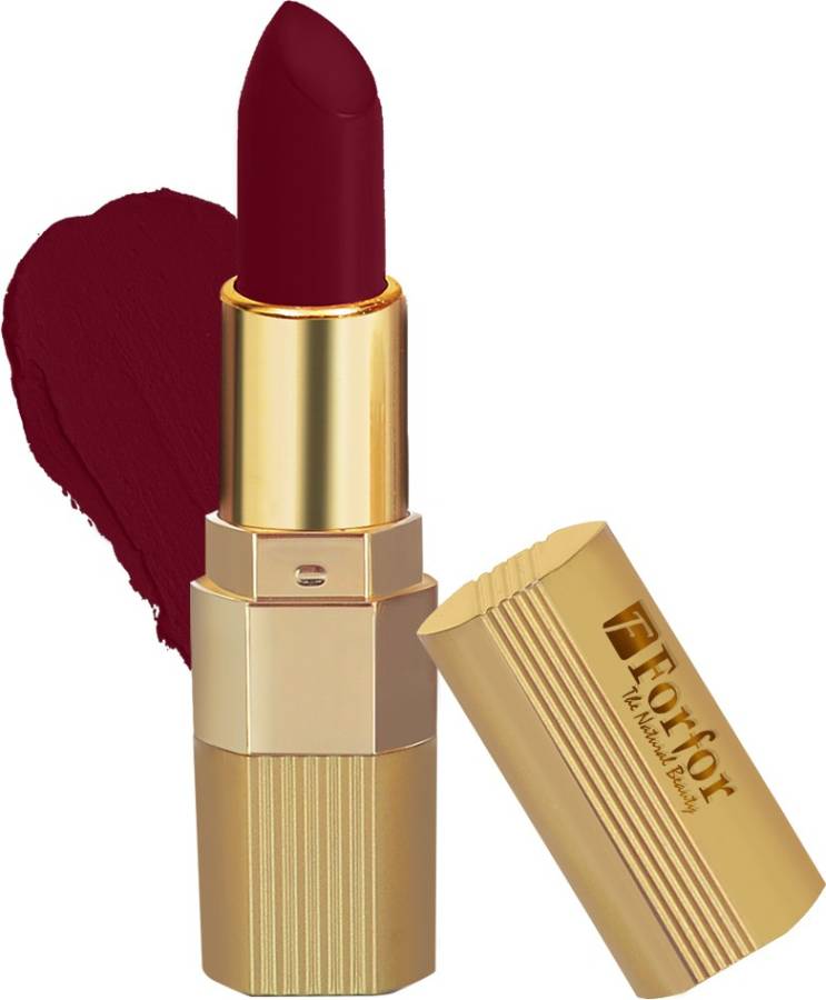 FORFOR Xpression Matte Lipstick Highly Pigmented, Creamy Texture, Long Lasting Matte Finish (5-8 hrs stay) Price in India
