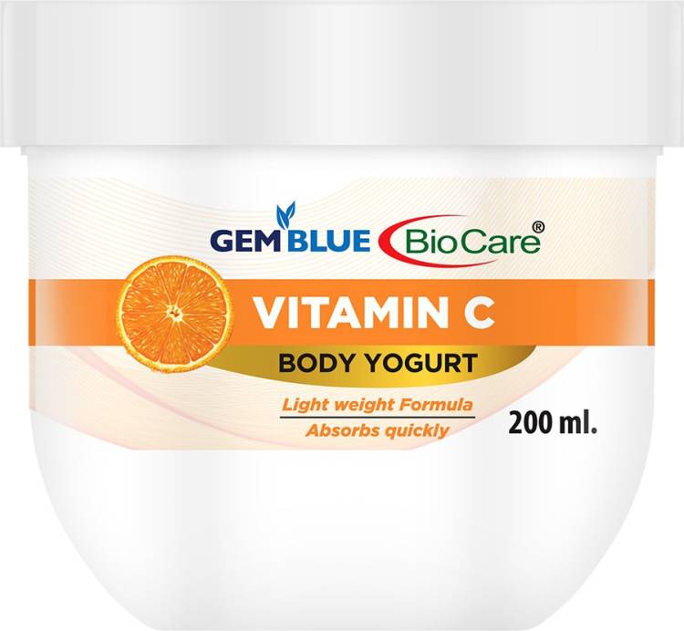 GEMBLUE BIOCARE Vitamin C Body Yogurt, 200ml, PACK OF 1 Price in India